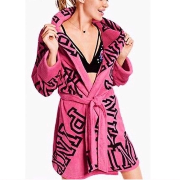 PINK Victoria's Secret Other - VICTORIA’S SECRET Plush Belted Sleep Robe XS/S
